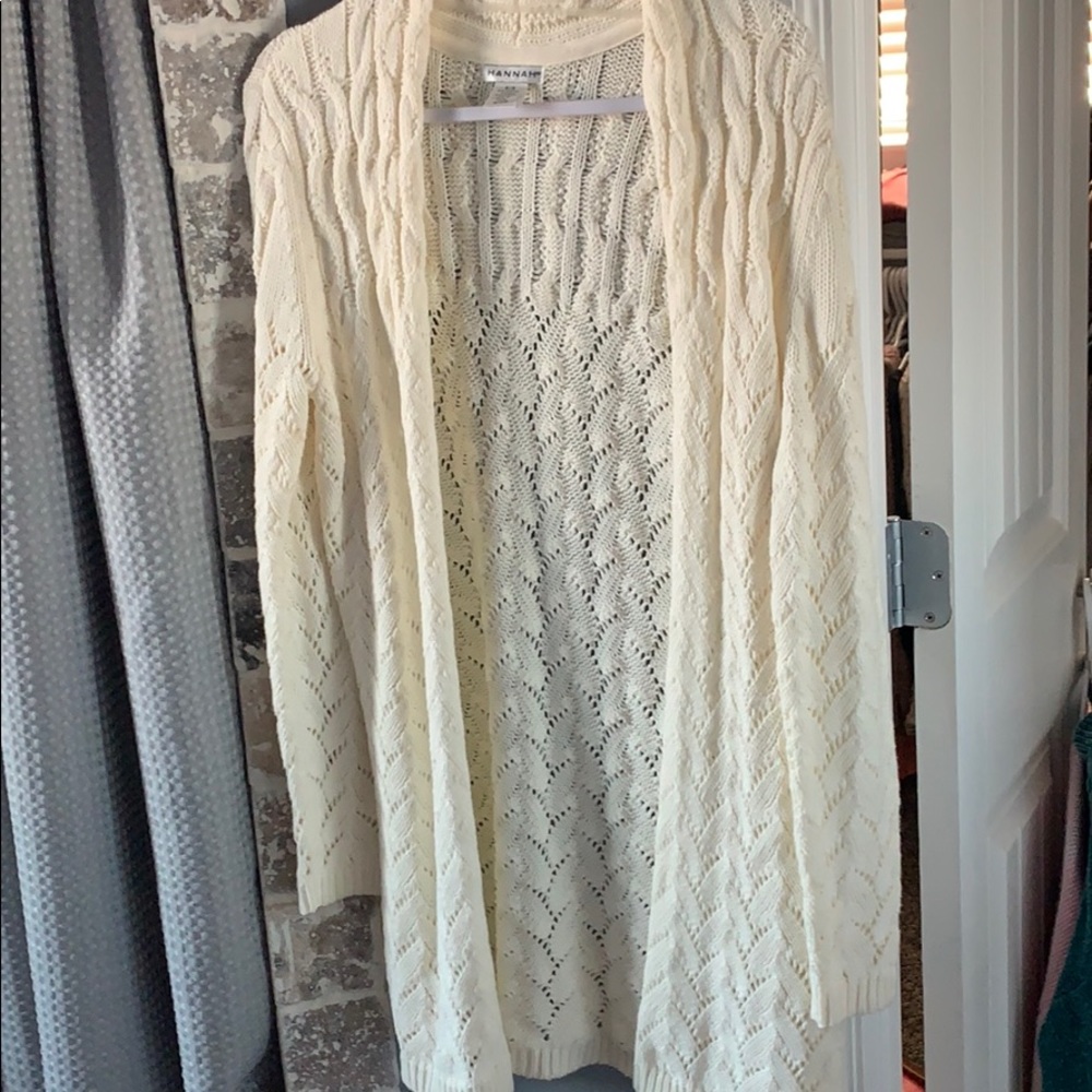 Open front cardigan